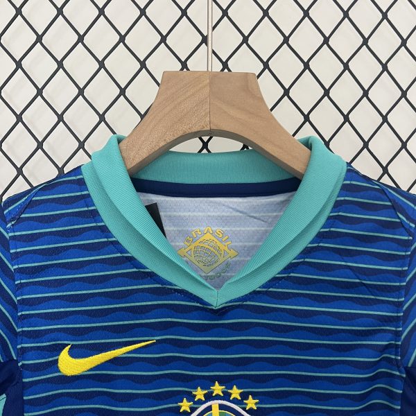 Conjunto infantil  Brasil 24/25 Visitante - Imagen 2
