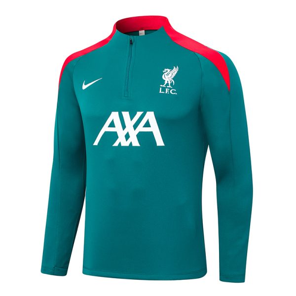 Buzo Entrenamiento Liverpool 2024/2025 Verde - Imagen 2