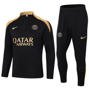 Buzo de Entrenamiento PSG 24/25 Negro/Dorado
