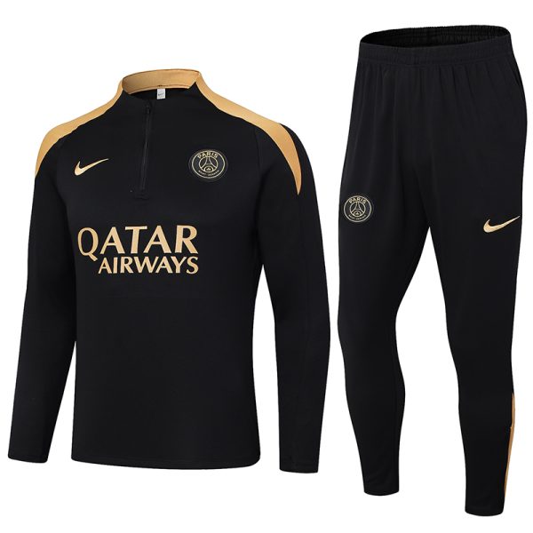 Buzo de Entrenamiento PSG 24/25 Negro/Dorado
