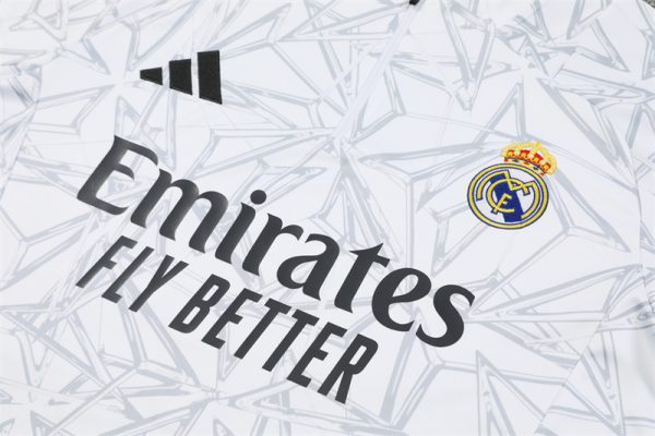 Buzo de entrenamiento Real Madrid 24/25 - Blanco - Imagen 3