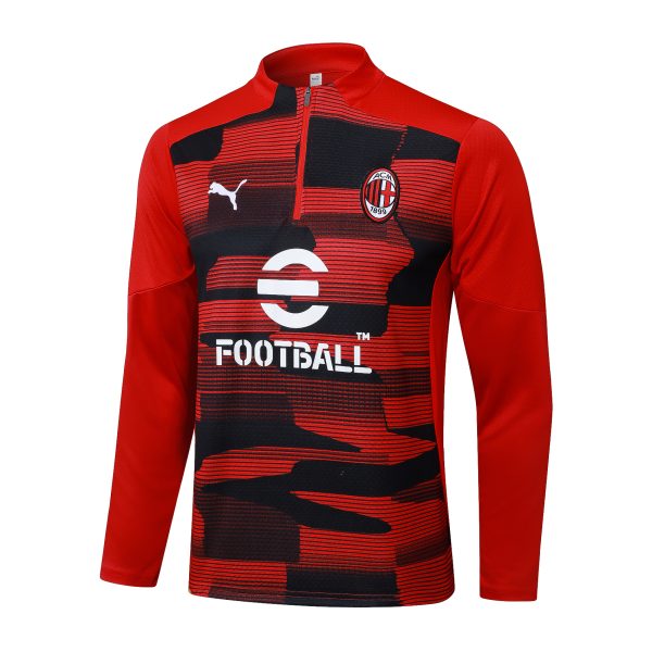 Set de entrenamiento AC Milan 24/25 Rojo/Negro - Imagen 2